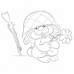 Disegno di soldato da stampare e colorare 37