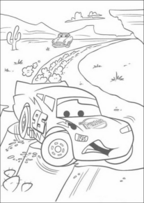 Disegno di Cars da stampare e colorare 265