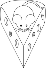 Disegno di topo da stampare e colorare 62