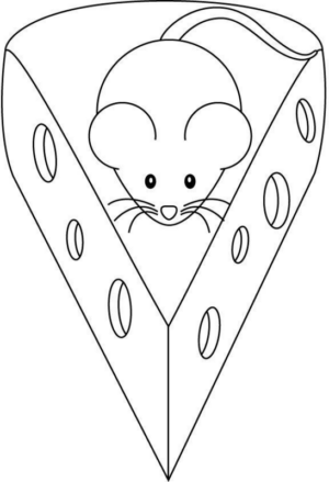 Disegno di topo da stampare e colorare 62