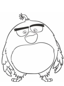 Disegno di Angry birds da stampare e colorare 46