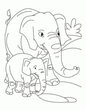 Disegno di Dumbo da stampare e colorare 74