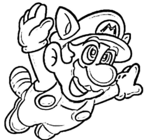 Disegno di Super Mario da stampare e colorare 95