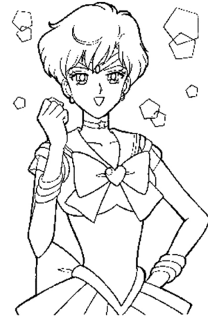 Disegno di Sailor Moon da stampare e colorare