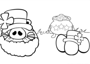 Disegno di Angry birds da stampare e colorare 71
