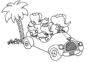 Disegno di Barbapap da stampare e colorare 16