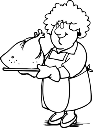 Disegno di carne da stampare e colorare 16