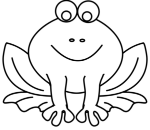 Disegno di rana da stampare e colorare 87