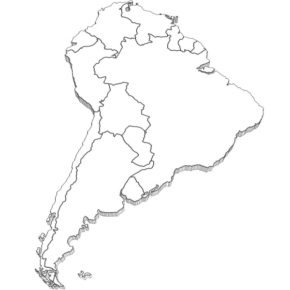 Disegno di cartina geografica da stampare e colorare 4