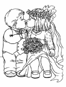 Disegno di San Valentino da stampare e colorare 77 Disegno di San Valentino da stampare e colorare 77