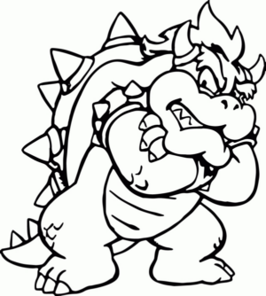 Disegno di Super Mario da stampare e colorare 76