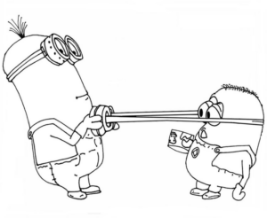 Disegno di Cattivissimo me – Minions da stampare e colorare 43