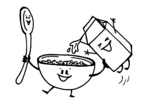 Disegno di colazione da stampare e colorare 35