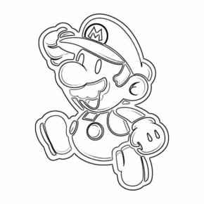 Disegno di Super Mario da stampare e colorare 27