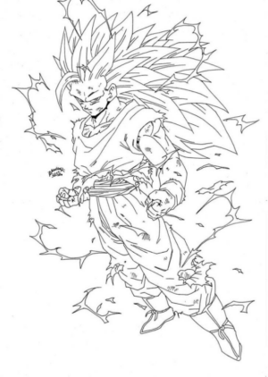 Disegno di Dragon Ball da stampare e colorare 45