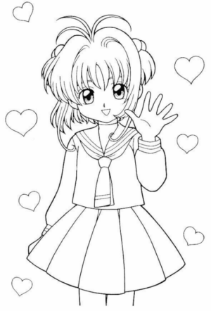 Disegno di Sailor Moon da stampare e colorare 80
