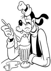 Disegno di Pippo da stampare e colorare 33