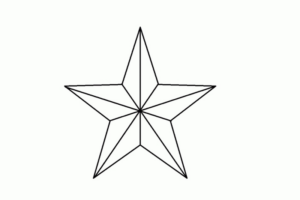 Disegno di stella marina da stampare e colorare 3