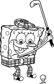 Disegno di Spongebob da stampare e colorare 65