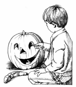 Disegno di zucca di Halloween da stampare e colorare 208 Disegno di zucca di Halloween da stampare e colorare 208