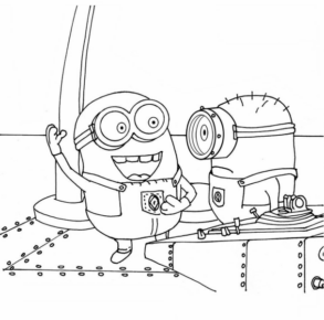 Disegno di Cattivissimo me – Minions da stampare e colorare 52