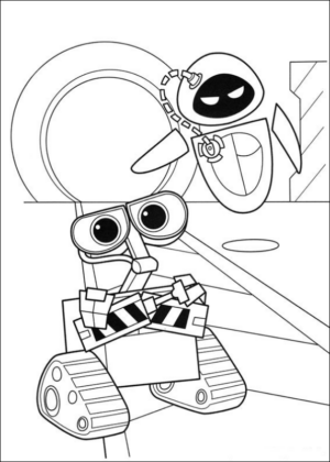 Disegno di Wall-E da stampare e colorare 65