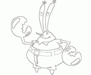 Disegno di Spongebob da stampare e colorare 6