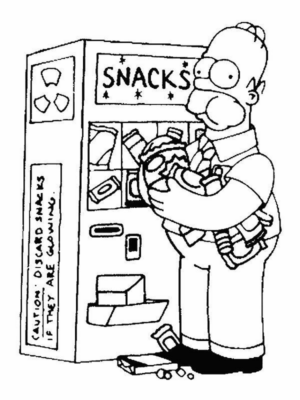 Disegno di I Simpson da stampare e colorare 80