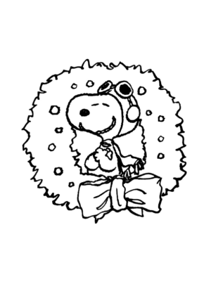 Disegno di Snoopy da stampare e colorare 21