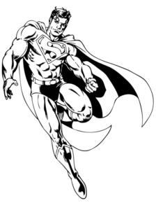 Disegno di Superman da stampare e colorare 32