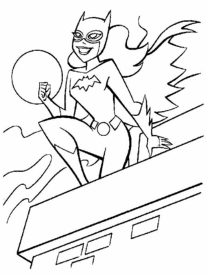 Disegno di Batman e Robin da stampare e colorare 106