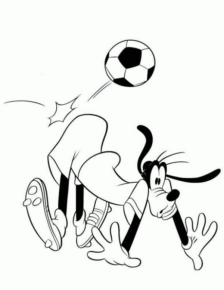 Disegno di Pippo da stampare e colorare 78