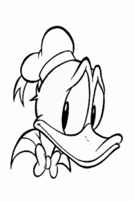 Disegno di Paperino da stampare e colorare 73