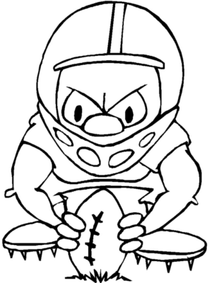 Disegno di football americano da stampare e colorare 82 Disegno di football americano da stampare e colorare 82