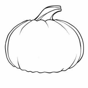Disegno di zucca da stampare e colorare 20