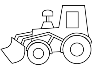 Disegno di mezzo da lavoro da stampare e colorare 34 Disegno di mezzo da lavoro da stampare e colorare 34
