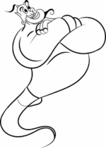 Disegni di Aladdin da colorare