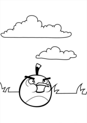 Disegno di Angry birds da stampare e colorare 56