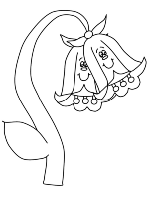 Disegno di fiore da stampare e colorare 35