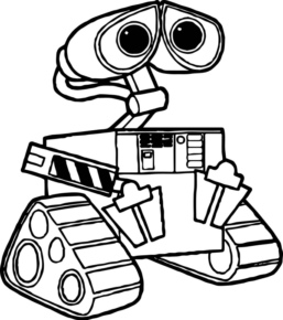 Disegno di Wall-E da stampare e colorare 66