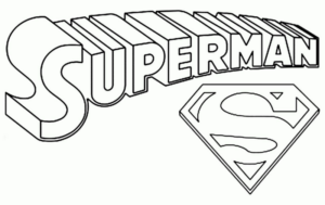 Disegno di Superman da stampare e colorare 51