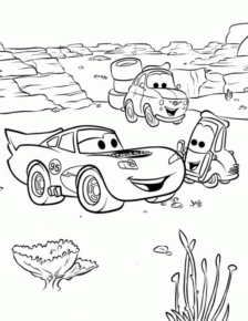 Disegno di Cars da stampare e colorare 229