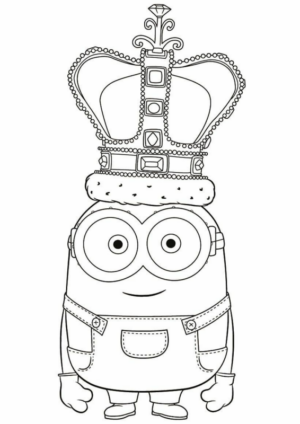 Disegno di Cattivissimo me – Minions da stampare e colorare 65