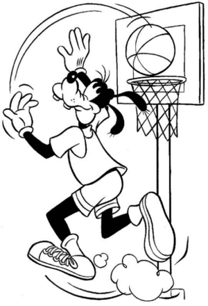 Disegno di Pippo da stampare e colorare 50