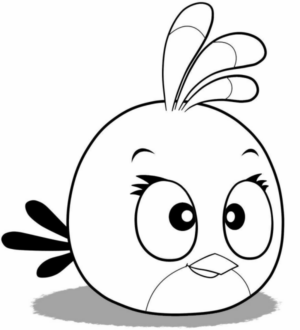 Disegno di Angry birds da stampare e colorare 18