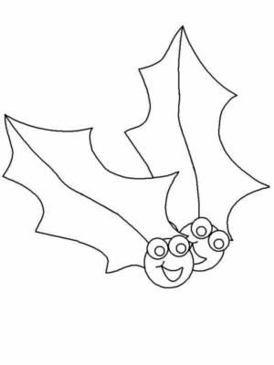 Disegno di pungitopo da stampare e colorare 29