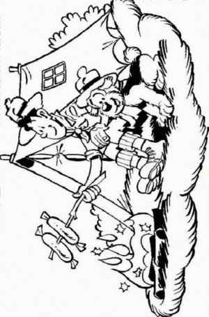 Disegno di campeggio da stampare e colorare 52