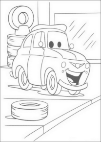 Disegno di Cars da stampare e colorare 171