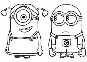 Disegno di Cattivissimo me – Minions da stampare e colorare 68 Disegno di Cattivissimo me – Minions da stampare e colorare 68