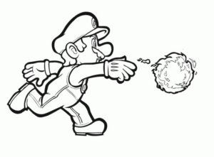 Disegno di Super Mario da stampare e colorare 94